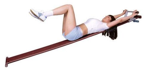 Sprava za vježbanje za liječenje osteohondroze kod kuće